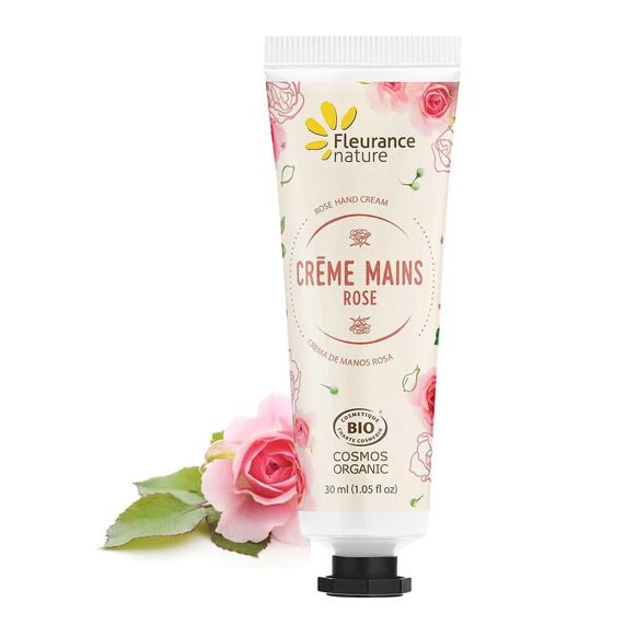 Crème Mains à la Rose Bio - 30 ml