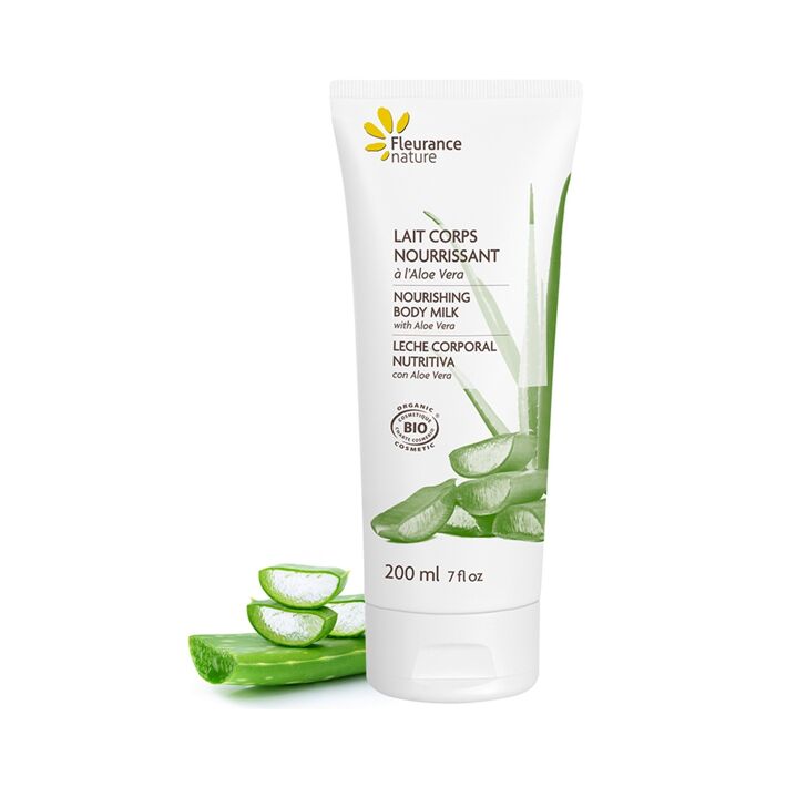 Lait Corps Nourrissant à l'Aloe Vera Bio - 200 ml