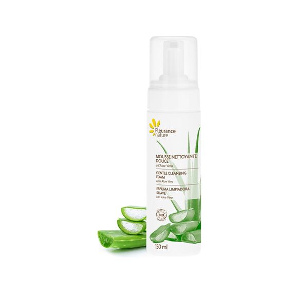 Mousse Nettoyante Douce à l'Aloe Vera Bio