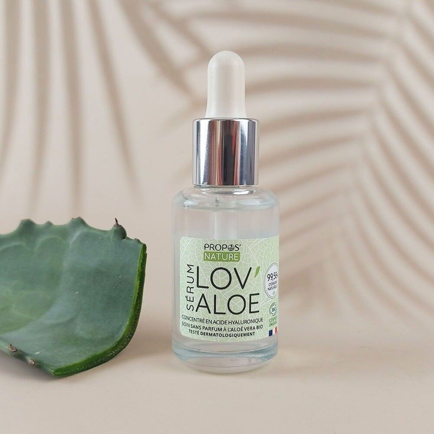 Sérum Neutre Lov'Aloe Bio - Aloe Vera & Acide Hyaluronique - 30ML