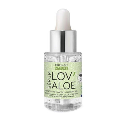 Sérum Neutre Lov'Aloe Bio - Aloe Vera & Acide Hyaluronique - 30ML